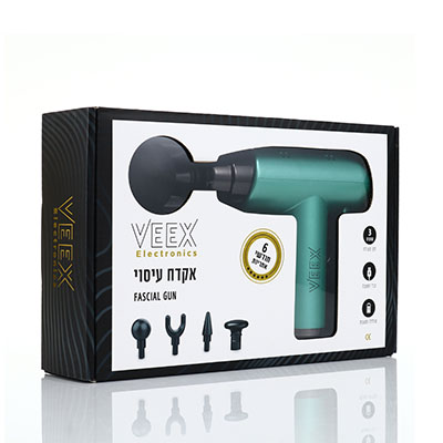 אקדח עיסוי - צבע אפור - 1 יח' – תמונה 3