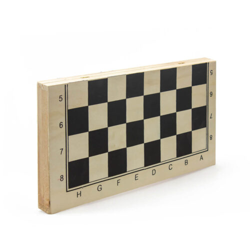 לוח משחק שש-בש / דמקה עשוי עץ