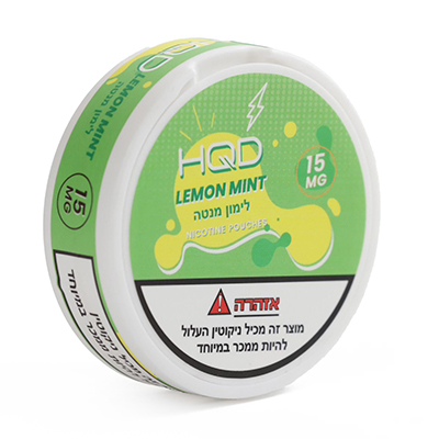 פאוץ' ניקוטין HQD מנטה 15 מ