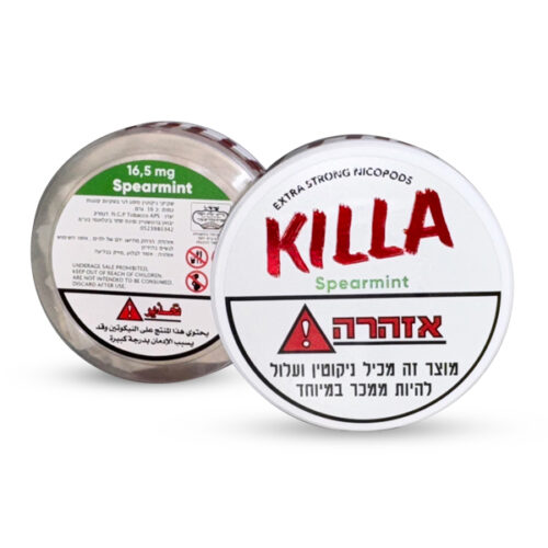 פאוצ' ניקוטין KILLA נענע 16 מ